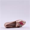 Wonders Fly Tassle Slip On Wedge - Rose Gold